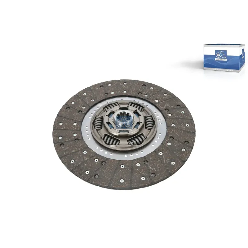 Disque d'embrayage, D: 395 mm, 10 teeth Pour DAF CF, LF - Iveco Midirider - 1375593 - 1375593A - 1375593R - 2163753 - ATRA243