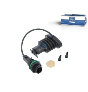 Capteur de distance, butée d'embrayage, M6 x 1, L: 220 mm, 2 poles Pour Mercedes-Benz Axor, Atego 1 - 0022501515S - 0022502415S