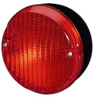 Cabochon feu antibrouillard arrière Hella 9EL 101 353-001