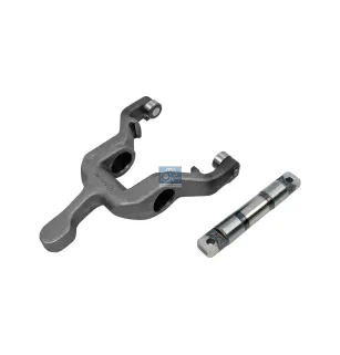 Fourchette d'embrayage, avec arbre d'embrayage, W: 130 mm Pour Mercedes-Benz OM 300 - (L-Serie), MK-Series (OM 400).