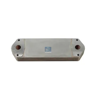 Radiateur d'huile, L: 395 mm, W: 120 mm, T: 52 mm, 7 layer pour Scania 4-Serie Bus, 4-Serie, E2011, F, K, N-Serie