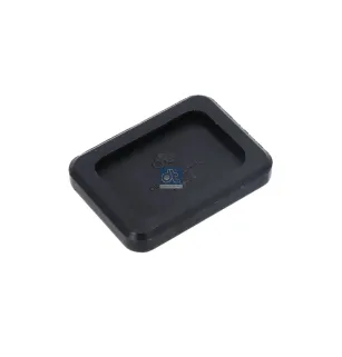 Caoutchouc de pédale, L: 80 mm, W: 60 mm, H: 11,5 mm Pour Volvo B6, B7, FL, F, N, B12 - 1272021 - 666176 - ZG.40014-0008