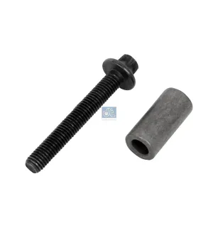Vis avec douille, collecteur d'échappement, M10 x 1,5, Lu: 70 mm, L2: 37 mm pour Scania 4-Serie Bus, F, K, N-Serie