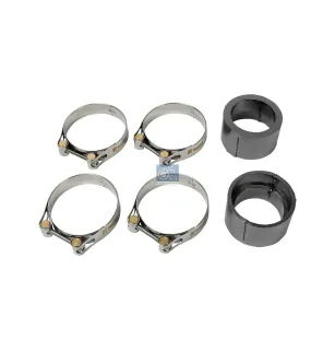 Kit de fixation, collecteur d'échappement Pour Renault Magnum - Volvo D 12-engines, FL - 7420487035 - 20487035 - ZG.01402-0008