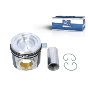 Piston, complet avec segments Pour MAN Chassis, D-engines, G/M/F 90, Lion's, L/M/F/E 2000, N-Busse, TG-Serie