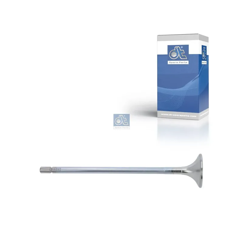 Soupape d'échappement, D1: 8 mm, D2: 40 mm, L: 191,7 mm, α: 45 ° Pour Renault Magnum - Volvo Construction Equipment
