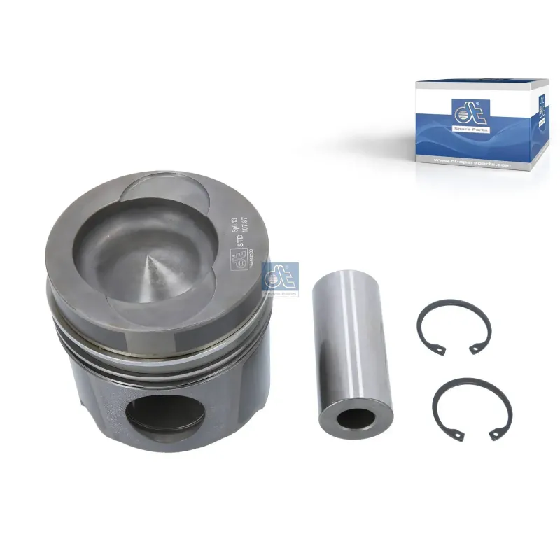 Piston, complet avec segments, D: 108 mm, L: 113 mm Pour MAN Chassis, D-engines, G/M/F 90, Lion's, L/M/F/E 2000, N-Busse.