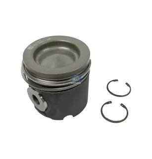 Piston, complet avec segments, D: 131 mm, L: 130,7 mm Pour Volvo FH, FM, NH - 21025131 - 21309212