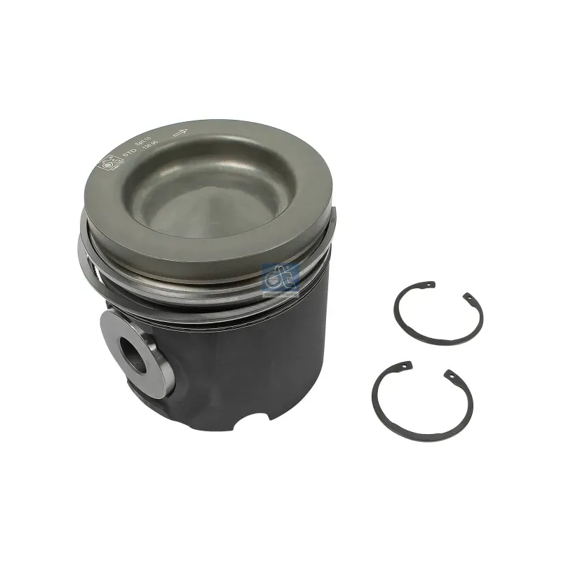 Piston, complet avec segments, D: 131 mm, L: 130,7 mm Pour Volvo FH, FM, NH - 21025131 - 21309212