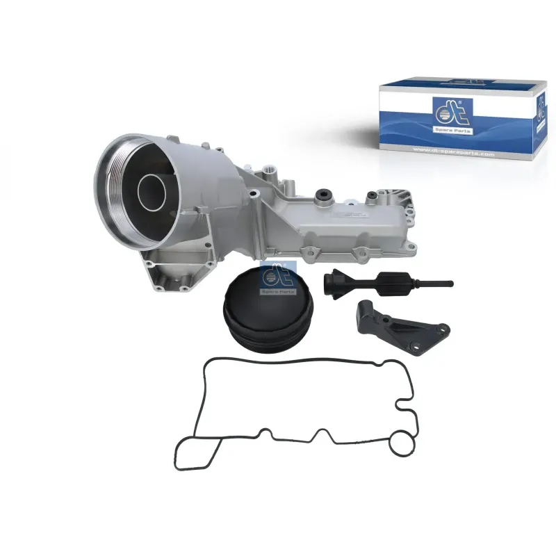 Carter de filtre à huile, sans radiateur d'huile, sans filtre Pour MAN Chassis, D-engines, G/M/F 90, Lion's, L/M/F/E 2000
