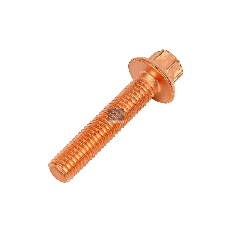 Vis, collecteur d'échappement, M8 x 1,25, Lu: 40 mm, 8.8 Pour MAN Chassis, CLA, D-engines, E-engines, G/M/F 90, Lion's