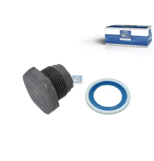 Bouchon de vidange d'huile, M24 x 1,5 Pour Renault C-Serie, D-Serie, K-Serie, Kerax, Magnum, Premium, T-Serie - Volvo