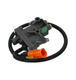 Valve, collecteur d'échappement, avec adaptateur pour rac pour MAN Chassis, D-engines, G/M/F 90, Lion's, L/M/F/E 2000, N-Busse