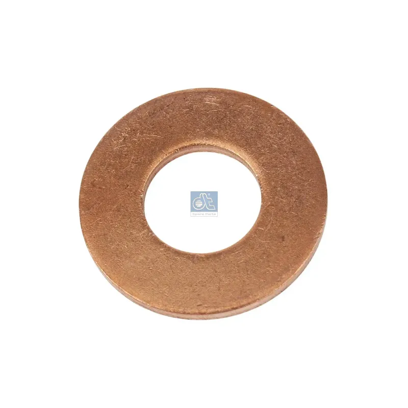 Rondelle de cuivre, d: 9,5 mm, D: 20 mm, S: 1,5 mm Pour MAN Chassis, D-engines, F 7/8/9, G/M/F 90, Lion's, L/M/F/E 2000.