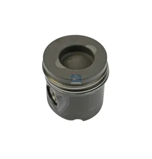 Piston, complet avec segments, D: 125 mm, L: 133,4 mm Pour Mercedes-Benz OM 300 - (L-Serie), MK-Series (OM 400)