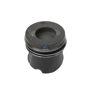 Piston, complet avec segments, D: 128 mm, L: 126,4 mm Pour Mercedes-Benz MK-Series (OM 400), NG-Series (OM 400)