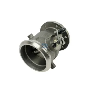 Carter de volet de frein d'échappement, complet Pour Mercedes-Benz Actros 1, Actros 2, Actros 3, Axor, Zetros, Actros