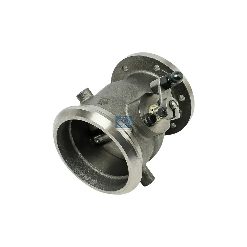 Carter de volet de frein d'échappement, complet Pour Mercedes-Benz Actros 1, Actros 2, Actros 3, Axor, Zetros, Actros