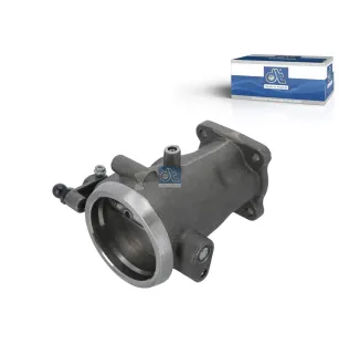 Carter de volet de frein d'échappement, complet Pour Mercedes-Benz Atego 1, Atego 2, Axor, Citaro, Econic 1, Unimog, Zetros