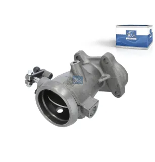 Carter de volet de frein d'échappement, complet Pour Mercedes-Benz Atego 1, Atego 2, Transporter, Unimog, Atego - 9041400253