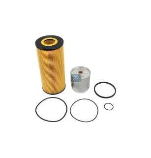 Kit de filtres à huile, pour moteurs biodiesel, d: 50 mm, D: 120 mm, H: 274 mm Pour Mercedes-Benz Actros 1, Actros 2, Actros 3
