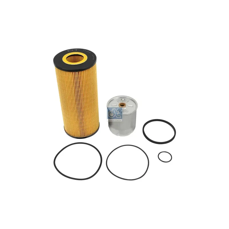 Kit de filtres à huile, pour moteurs biodiesel, d: 50 mm, D: 120 mm, H: 274 mm Pour Mercedes-Benz Actros 1, Actros 2, Actros 3 Kit de filtres à huile, pour moteurs biodiesel, d: 50 mm, D: 120 mm, H: 274 mm Pour Mercedes-Benz Actros 1, Actros 2, Actros 3