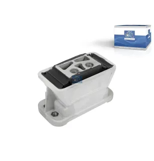 Silentbloc moteur, M12 x 1,5, M16 x 1,5, L: 220 mm, W: 107 mm, H: 131 mm Pour Mercedes-Benz Actros 1, Actros 2, Actros 3.