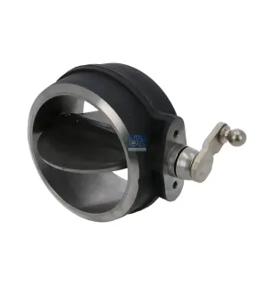 Volet de frein d'échappement, complet pour MAN G/M/F 90, L/M/F/E 2000 - 81.15601.0023