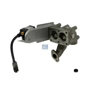 Clapet, recirculation des gaz d'échappement pour MAN Chassis, CLA, G/M/F 90, Lion's, L/M/F/E 2000, N-Busse, S-Busse