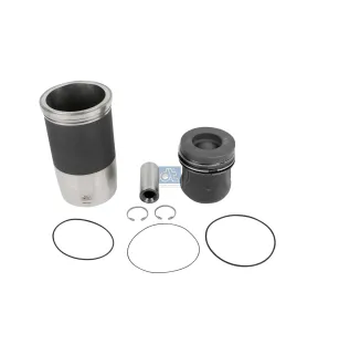 Cylindrée, D: 125 mm Pour Mercedes-Benz OM 300 - (L-Serie), MK-Series (OM 400), NG-Series (OM 400), SK-Series (OM 400)