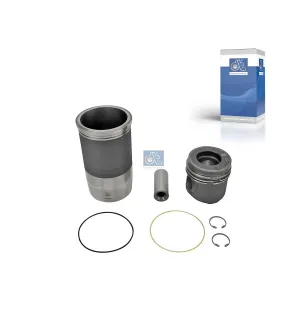 Cylindrée, D: 128 mm Pour Mercedes-Benz OM 300 - (L-Serie), MK-Series (OM 400), NG-Series (OM 400), SK-Series (OM 400)