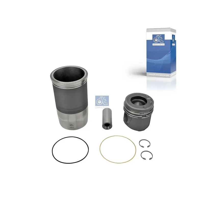 Cylindrée, D: 128 mm Pour Mercedes-Benz OM 300 - (L-Serie), MK-Series (OM 400), NG-Series (OM 400), SK-Series (OM 400)
