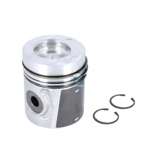 Piston, complet avec segments, D: 130 mm, L: 155 mm Pour DAF 45/55/65/75/85/95, LF - 0682663 - 0683168 - 0683565 - 1248993