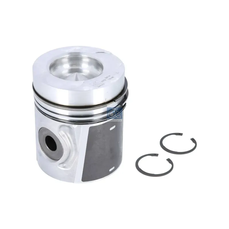 Piston, complet avec segments, D: 130 mm, L: 155 mm Pour DAF 45/55/65/75/85/95, LF - 0682663 - 0683168 - 0683565 - 1248993