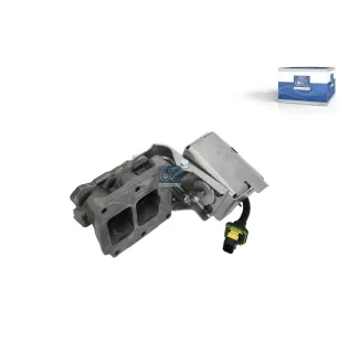 Clapet, recirculation des gaz d'échappement pour MAN Chassis, CLA, G/M/F 90, Lion's, L/M/F/E 2000, N-Busse, S-Busse