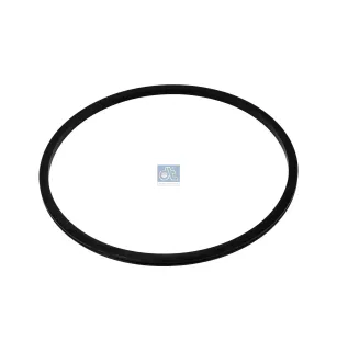 Bague d'étanchéité, noir, d: 146 mm, D: 157,4 mm, H: 5 mm Pour DAF 45/55/65/75/85/95, CF, XF, XG - 1603978.