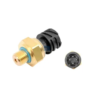Capteur de pression de suralimentation, M14 x 1,5, SW: 27, 4 poles Pour DAF CF, XF, XG - 1779430 - 1826279 - 2041677 - 2126981.