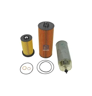 Kit de filtres Pour MAN D-engines, E-engines - Mercedes-Benz Actros 1, Actros 2, Actros 3, Actros 4, Antos, Arocs, Atego 1
