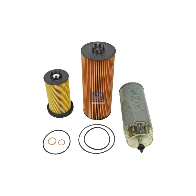 Kit de filtres Pour MAN D-engines, E-engines - Mercedes-Benz Actros 1, Actros 2, Actros 3, Actros 4, Antos, Arocs, Atego 1