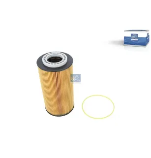 Insert de filtre à huile, d1: 81 mm, d2: 53 mm, D: 120 mm, H: 233 mm pour DAF CF, XF, XG - 2047411 - 2151728 - 2234788