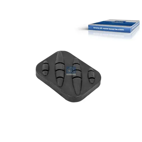 Bison Parts Clutch/Brake Pedal Rubber Cover – Fits DAF LF45/LF55 & Renault Midlum/Premium