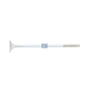 Soupape d'échappement, D1: 9,5 mm, D2: 43 mm, L: 246,5 mm, α: 30 ° Pour Mercedes-Benz Actros 4, Antos, Arocs - 4710500527