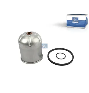 Filtre à huile, centrifuge, d1: 14 mm, d2: 16 mm, D: 92 mm, H: 122 mm Pour Renault G / Manager,  Kerax, Magnum, Maxter