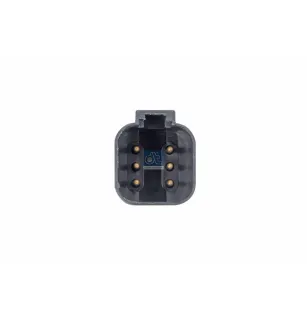 Capteur, pédale d'accélérateur, 6 poles Pour Renault C-Serie, D-Serie, Kerax, Midlum, Premium, Sisu Sisu / Renault - Volvo B7