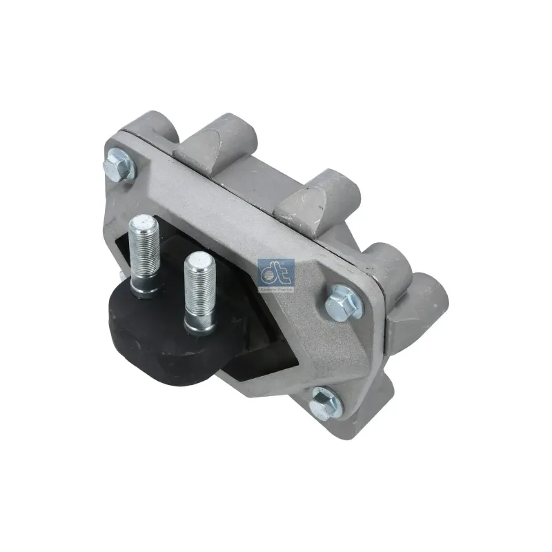 Silentbloc moteur, arrière, gauche, M12 x 1,75, M18 x 1,5, L: 220 mm, W: 165 mm, H: 145 mm Pour Renault Kerax - 5010460240