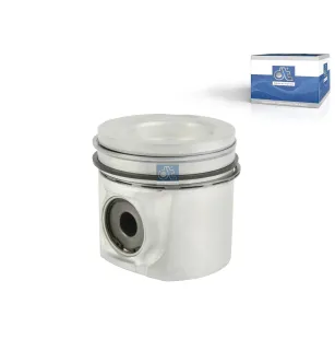 Piston, complet avec segments, D: 123 mm, L: 120,3 mm Pour Renault G / Manager, Kerax, Premium - 5001845663
