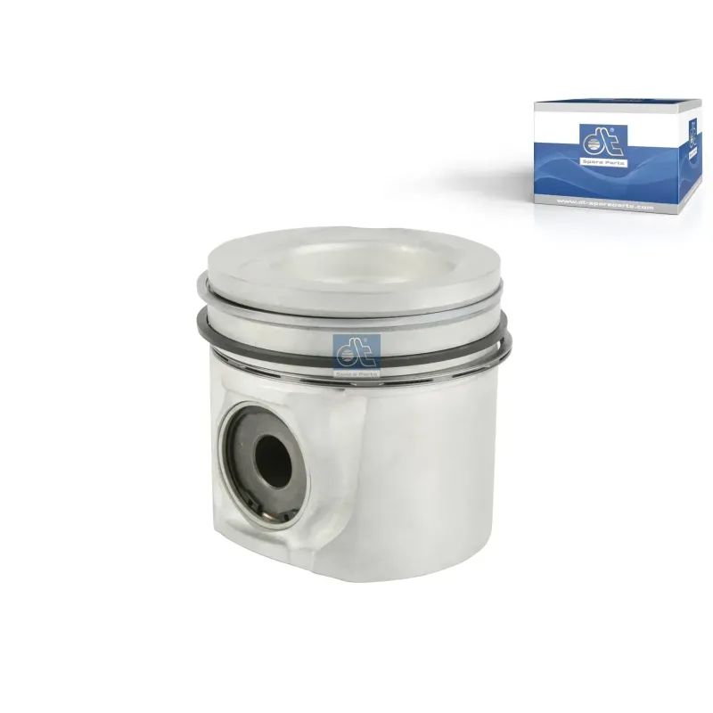 Piston, complet avec segments, D: 123 mm, L: 120,3 mm Pour Renault G / Manager, Kerax, Premium - 5001845663