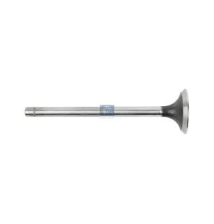 Soupape d'échappement, D1: 10,9 mm, D2: 47,9 mm, L: 169,9 mm, α: 45 ° pour Iveco EuroStar, EuroTech, P/PA,Trakker, TurboStar