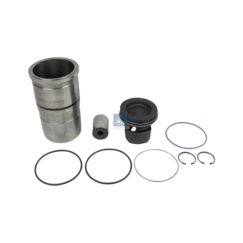 Cylindrée, piston monobloc en acier, D: 131 mm Pour Renault C-Serie, K-Serie, Kerax, Magnum, T-Serie