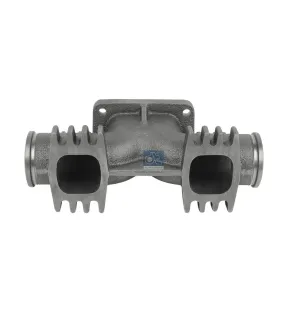 Collecteur d'échappement pour Iveco Trakker - 500390940 - 504046507